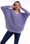 V-Neck Oversize Sweater - 3