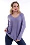 V-Neck Oversize Sweater - 4