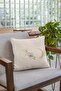 43x43cm Beige Thai Feather Upholstery Premium Fabric Decorative Double Sided Infinity Throw Pillow Cover Krl560 - 2