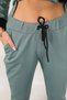 Mint Green Color Women's Hooded Sweatshirt - Jogger Sports Suit Tracksuit - 6