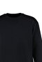 Siyah Regular/Normal Kesim İçi Polar/Sıcak Tutan Sweatshirt TMNAW21SW1208 - 15