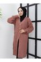 Women's Buttoned Pocket Knitwear Loose Cardigan - 5