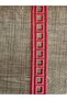 Chain Ribbon Design Decorative Ethnic Pattern Red Ribbon 1 Meter Width 3 Cm