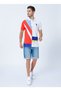 Polo Neck Red Men's Polo T-shirt T-anya - 2