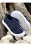 Navy Blue - Anka Soft Sole Home - Nursery Shoes - 2