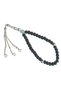 Natural Onyx Stone Sphere Cut 33 Men's Prayer Beads Round Rosary Onix Natural Stone