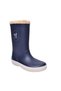 W10207 Splash Nautico Navy Blue Kids Rain Boots - 2