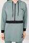 Mint Green Color Women's Hooded Sweatshirt - Jogger Sports Suit Tracksuit - 5