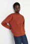 Tile Thick Inside Fleece Half Turtleneck Relaxed/Casual Fit Knitted Sweatshirt Twoaw20Sw0584 - 7