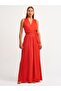 7956 Halterneck Jumpsuit Red