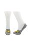 Women's Ballerina Multi-Colored Socks Cotton Cartoon Patterned Invisible Non-Slip Heel Silicone Pack of 6 - 5