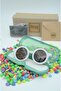 Round Powder Gray Color Trend Children's Sunglasses