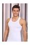 Berrak 6 Pack Men's Modal Elastane Sports Undershirt 1041 White