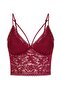 Women's Burgundy Luna Bralet - 6