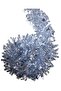 New Year 4 Pieces Silver Thick Glitter Tassel Ornament 2 Meters - 2