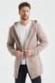 Men's Cream Patterned Knitwear Cardigan - Hrk8085r02s - 2