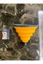 Qlux Accordion Oval Collapsible Funnel Orange - 2