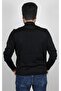 Men's Fine Wool Half Turtleneck Sweater Black - 4