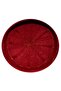 Domed Claret Red Felt Skullcap, Skullcap, Burgundy Skullcap, Felt Skullcap T055 - 3