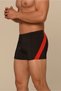 Men's Black-Red Bottomed Shorts Swimsuit - 2