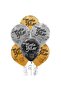 20 Balloon New Year Happy New Year Printed Metallic Balloon - 2