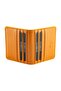 Argenta Genuine Leather Mustard Yellow Card Holder Wallet - 3