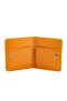 Argenta Genuine Leather Mustard Yellow Card Holder Wallet - 5