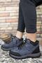Unisex Navy Blue Fur Boots - 0012x6 - 5
