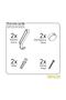 Black 3-Tier Bathroom Shelf with Hooks - 4