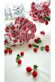 Watermelon And Square Patterned Crown Set - 3