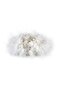 White Laser Rose 3m Laser Cut Rose Decoration Packaging Material 36 Pieces Organza Fabric Artificial Flowers - 3