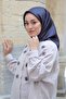 وشاح حريري أنثراسايت عادي