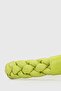 Women's Neon Green Knitted Handle Baguete Bag 215 - 3