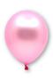 Pink Confetti Transparent and Pink Metallic Balloon Set 20 Pieces 30 cm Visible Sequin Balloon Sequin Party - 5