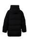 Siyah Oversize Kalıp Kapüşonlu Su İtici Şişme Mont TWOAW23MO00193 - 12