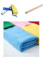 Cleaning Set 4 Cloth + Sponge Mop + Hornbeam Handle Sponge Mop for Workplace Glass Cleaning