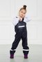 Winter Rain Jumpsuit with Fleece Inside - Children's Rain Pants - 4