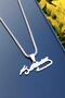 Stainless Steel Ataturk Signature Necklace - 2