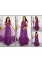 Graduation & Wedding Shoulder Skirt Ruffle Model Princess Evening Dress - 5