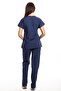 Surgical Doctor Nurse Scrubs Petrol Blue Jersey Set - 5