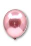 Pink Confetili Transparent and Pink Chrome Balloon Set 20 Pieces 30 cm Sequined Balloon Scale Party - 5