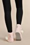 Women's Home Boots - Pompom, Non-Slip Sole - 3