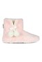 Women's Home Boots - Pompom, Non-Slip Sole - 4