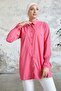 Reya Sleeve Shirred Shirt - Fuchsia - 5