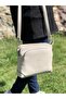 Women's Beige Crossbody Shoulder Bag 034 - 3