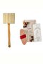 Handle Back Scrub Natural Pumpkin Fiber Scrub Wooden Handle Body Scrub And Bristle Brush - 2