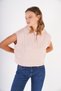 Women's Powder Hooded Oversize Wool Sweater Knitted Knitwear Trist-6131 - 3
