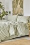 4 Element Beige 100% Cotton Double Duvet Cover Set Soil