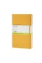 Pocket Size Orange Hard Cover Plain Notebook 192 Sheets - 2