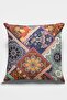 43x43cm Woven Premium Thai Feather Fabric Double Sided Ethnic Throw Pillow Pillowcase Krl077 - 2